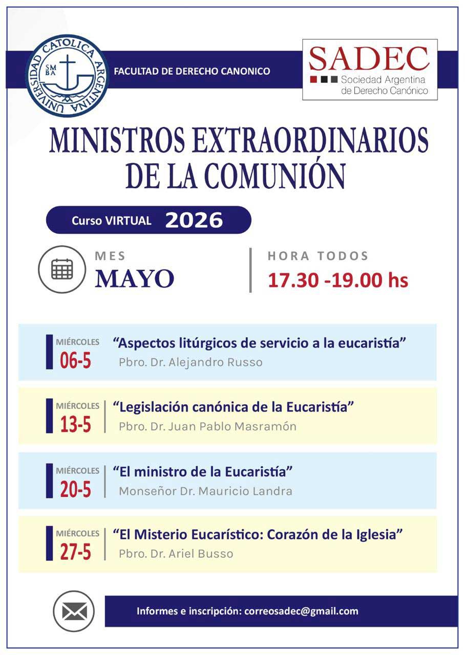 Curso de Ministros Extraordinarios